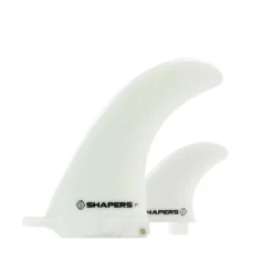 Shapers 2+1 Longboard Fin Set 7 Inch FCS Side Bites
