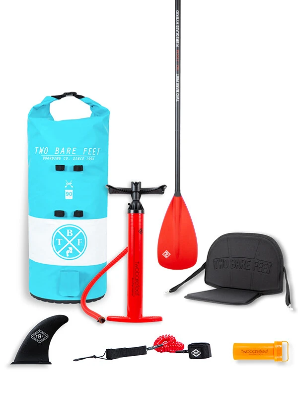 Two Bare Feet Entradia (Allround) 10'6" X 34" X 4.75" Inflatable SUP Deluxe Fibreglass Hybrid Pack (Red) 3 Two Bare Feet Entradia (Allround) 10'6" X 34" X 4.75" Inflatable SUP Deluxe Fibreglass Hybrid Pack (Red) - Image 3