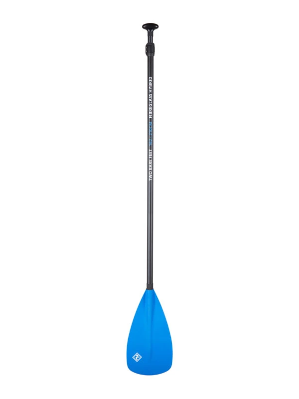 Two Bare Feet 2 Piece Fibreglass Hybrid SUP Paddle (Blue) 3 Two Bare Feet 2 Piece Fibreglass Hybrid SUP Paddle (Blue) - Image 3