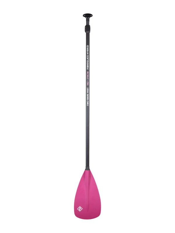 Two Bare Feet 2 Piece Fibreglass Hybrid SUP Paddle (Raspberry) 3 Two Bare Feet 2 Piece Fibreglass Hybrid SUP Paddle (Raspberry) - Image 3