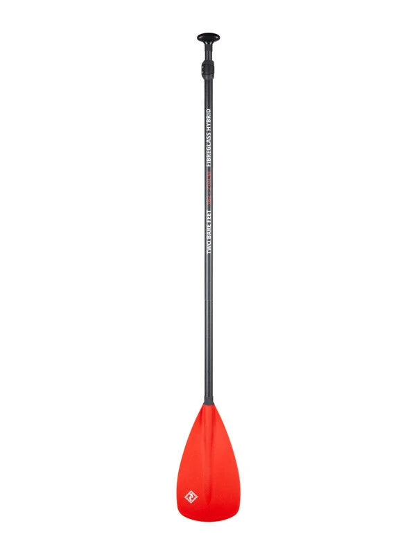 Two Bare Feet 3 Piece Fibreglass Hybrid SUP Paddle & Bag Package (Red) 3 Two Bare Feet 3 Piece Fibreglass Hybrid SUP Paddle & Bag Package (Red) - Image 3