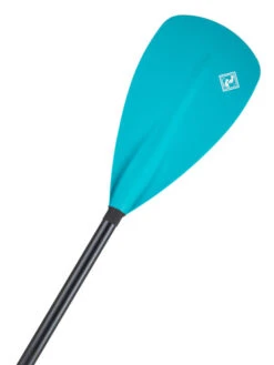 Two Bare Feet 3 Piece Fibreglass Hybrid SUP Paddle (Teal)