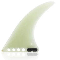 FCS II Flow 2 Longboard Surfboard Fin Clear - 9.5 Inch