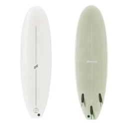 Foamie 6ft Wild Ride Soft Surfboard White Olive