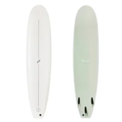 Foamie 7ft6 Magic Carpet Soft Surfboard White Olive