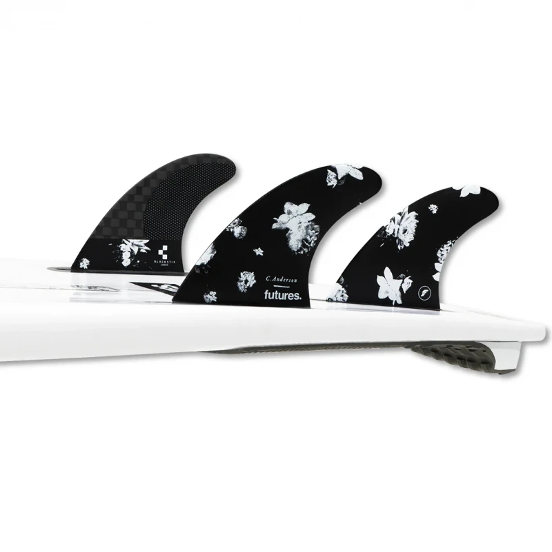 Futures Fins Blackstix Ando Surfboard Fins Large 3 Futures Fins Blackstix Ando Surfboard Fins Large - Image 3