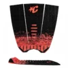 Creatures Mick Fanning Tail Pad Black Fluro Red
