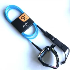 Koalition 9ft Waikiki Longboard Knee Leash Blue
