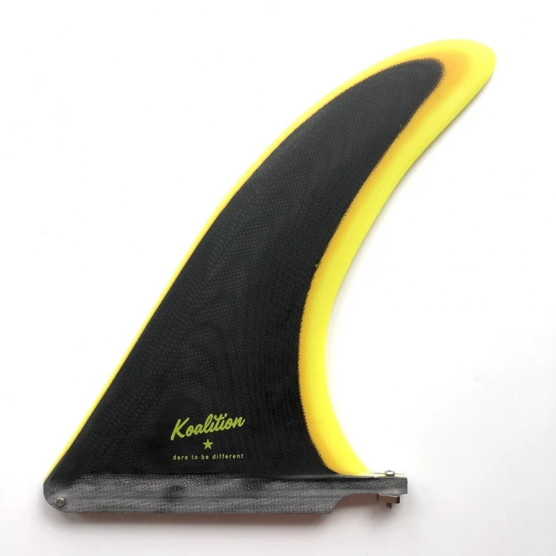 Koalition California Longboard Fin 10.5 Inch Smoke Rainbow 1 Koalition California Longboard Fin 10.5 Inch Smoke Rainbow
