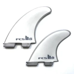 FCS II HI Quad Fin Longboard Surfboard Fin Set