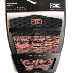 Ocean Earth Blazed Surfboard Tail Pad Coral