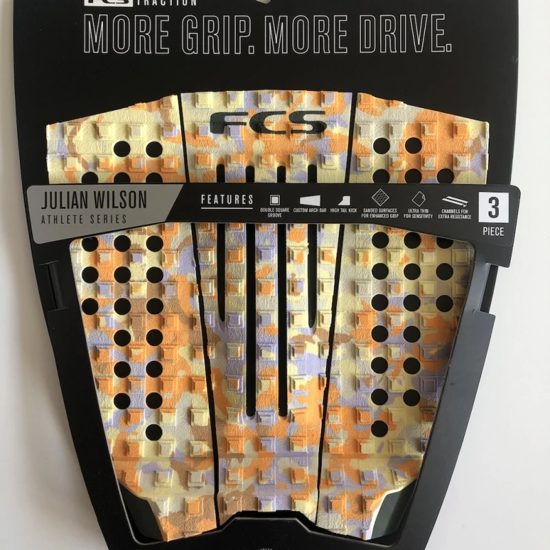 FCS Julian Wilson Surfboard Tail Pad Camo Pastel 2 FCS Julian Wilson Surfboard Tail Pad Camo Pastel - Image 2