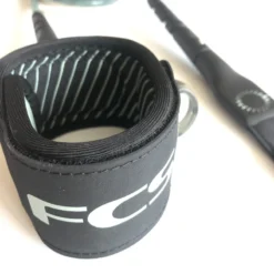 FCS 6ft Freedom Helix Leash Grey Green -Surf Store img3890 75169