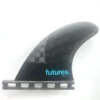 Futures Fins Blackstix QD2 3.75 Quad Rear Surfboard Fin Set