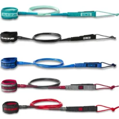 Dakine JJF Kainui 6ft Surfboard Leash - Black Carbon