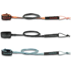 Dakine Comp Plus 6ft Surfboard Leash - Black