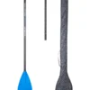 Two Bare Feet 2 Piece Fibreglass Hybrid SUP Paddle & Bag Package (Blue)