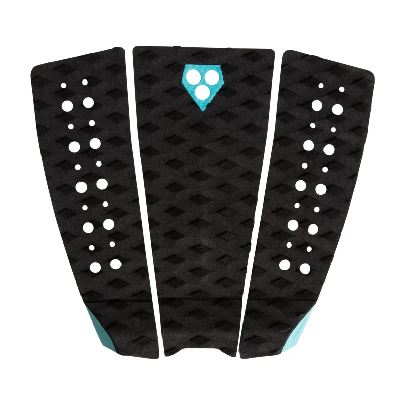 Gorilla Phat 3 Surfboard Tail Pad Black Adriatic Blue 1 Gorilla Phat 3 Surfboard Tail Pad Black Adriatic Blue