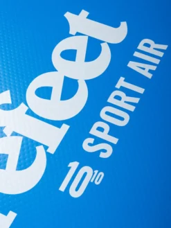 Two Bare Feet Sport Air (Allround XL) 10'10" X 33" X 6" Inflatable SUP Deluxe Fibreglass Hybrid Pack (Blue) -Surf Store sport air 10 10 5 blue 1