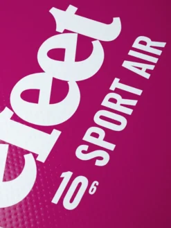 Two Bare Feet Sport Air (Allround) 10'6" X 33" X 4.75" Inflatable SUP Deluxe Fibreglass Pack (Raspberry) -Surf Store sport air 10 6 5 raspberry.jpg 1