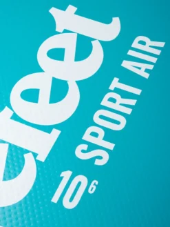 Two Bare Feet Sport Air (Allround) 10'6" X 33" X 4.75" Inflatable SUP Starter Pack (Teal) 17 Two Bare Feet Sport Air (Allround) 10'6" X 33" X 4.75" Inflatable SUP Starter Pack (Teal) -Surf Store sport air 10 6 5 teal 1