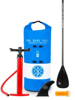 Two Bare Feet Entradia (Allround XL) 10'10" X 34" X 6" Inflatable SUP Starter Pack (Blue) -Surf Store starter pack blue 2 4