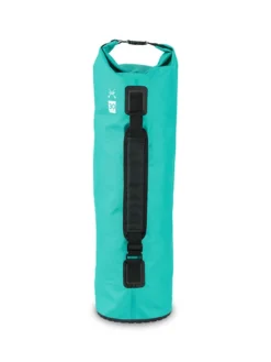 Two Bare Feet 30 Litre Waterproof Dry Bag / Inflatable Bodyboard Carry Bag (Teal) -Surf Store teal 30l back