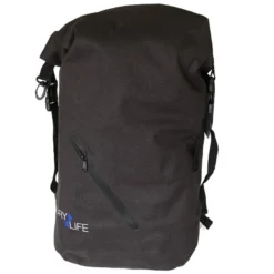 Dry Life 21 Litre Waterproof Soft Tarp Backpack - Black