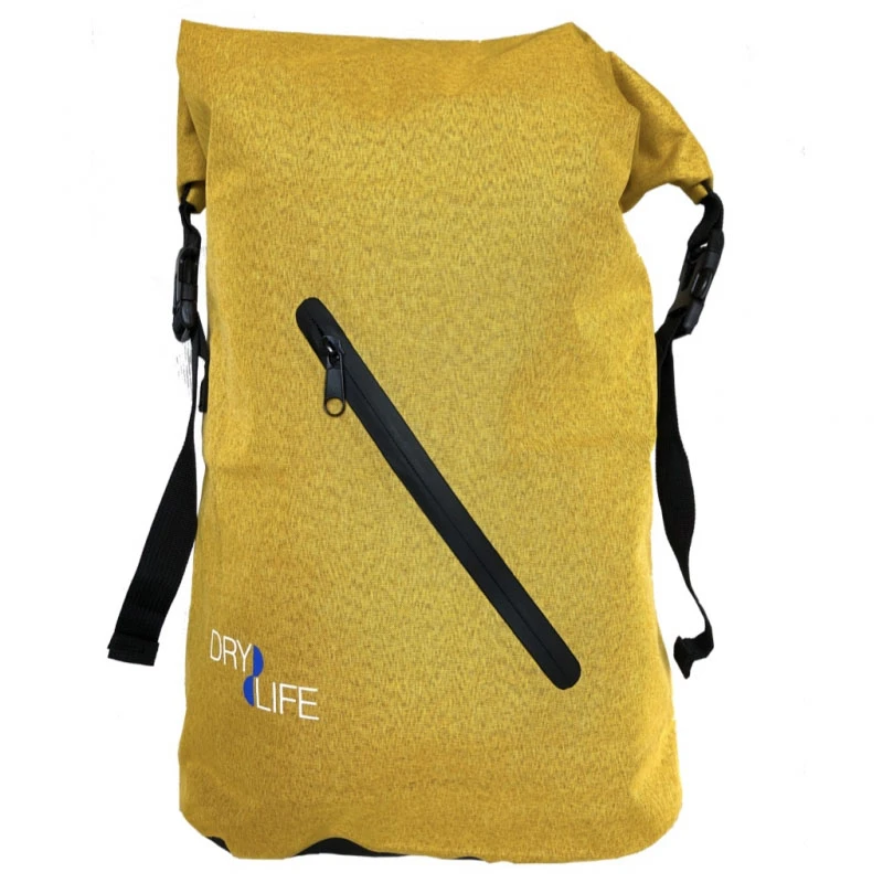 Dry Life 21 Litre Waterproof Soft Tarp Backpack - Black 2 Dry Life 21 Litre Waterproof Soft Tarp Backpack - Black - Image 2