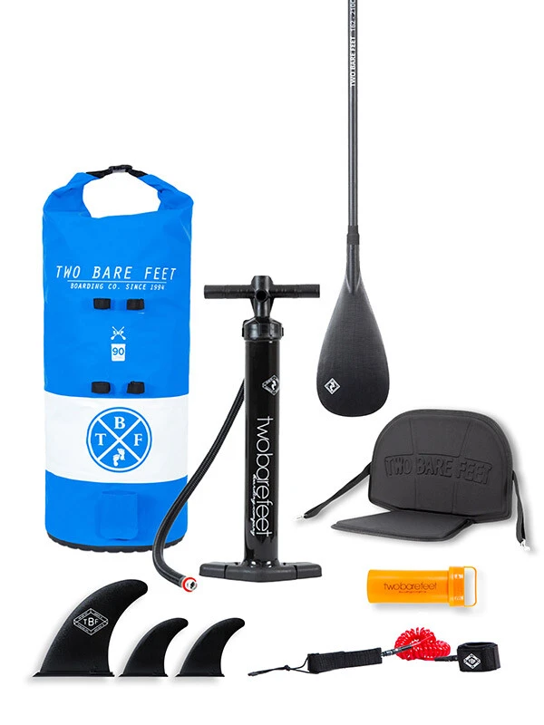 Two Bare Feet Sport Air (Allround) 10'6" X 33" X 4.75" Inflatable SUP Ultimate Pack (Blue) 3 Two Bare Feet Sport Air (Allround) 10'6" X 33" X 4.75" Inflatable SUP Ultimate Pack (Blue) - Image 3