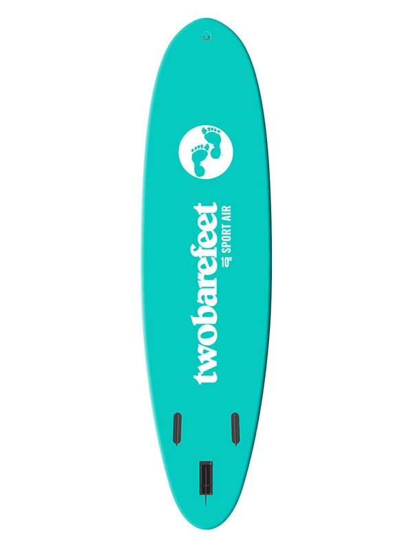 Two Bare Feet Sport Air (Allround XL) 10'10" X 33" X 6" Inflatable SUP Ultimate Pack (Teal) 2 Two Bare Feet Sport Air (Allround XL) 10'10" X 33" X 6" Inflatable SUP Ultimate Pack (Teal) - Image 2